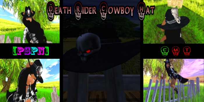 [PSPN] Death Rider Cowboy Hat BOXED [DISCOUNT]