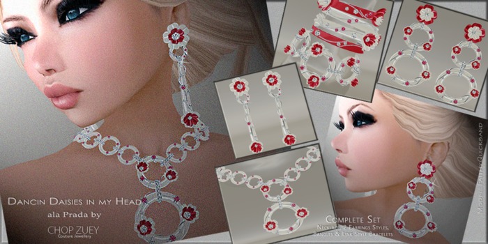 Love & Geometry Set by Chop Zuey Couture Jewellery