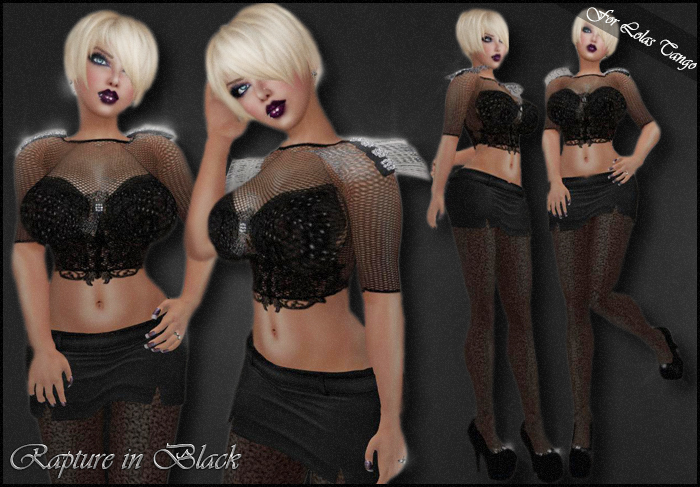 Souled Out Rapture in Black Complete Outfit (Lolas)