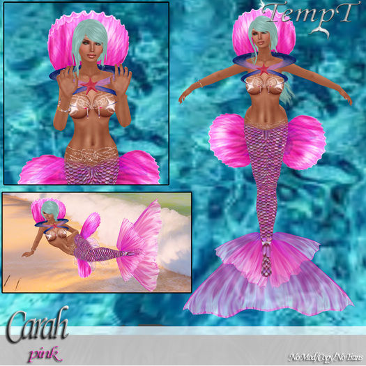 TempT~Carah Mermaid pink