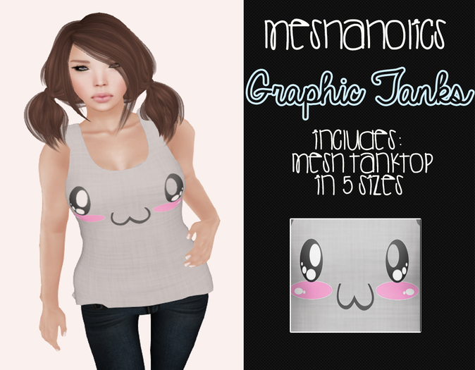 -MA- Graphic Tank *Haii*