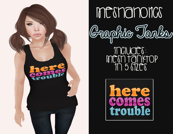-MA- Graphic Tank *Haii*