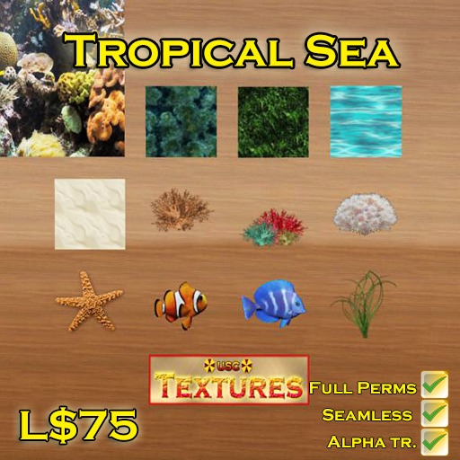 USC Textures - Tropical Sea 
