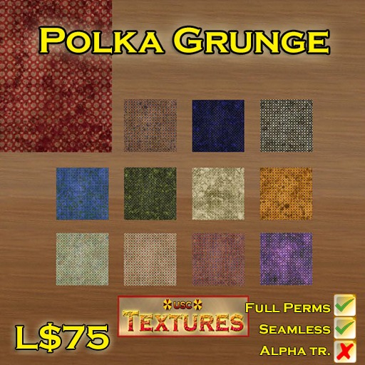 USC Textures - Polka Grunge 