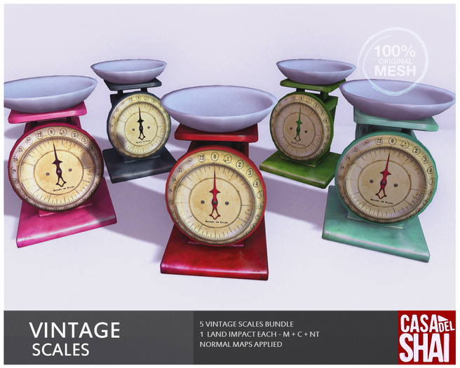 * Shai* Vintage Scales Bundle