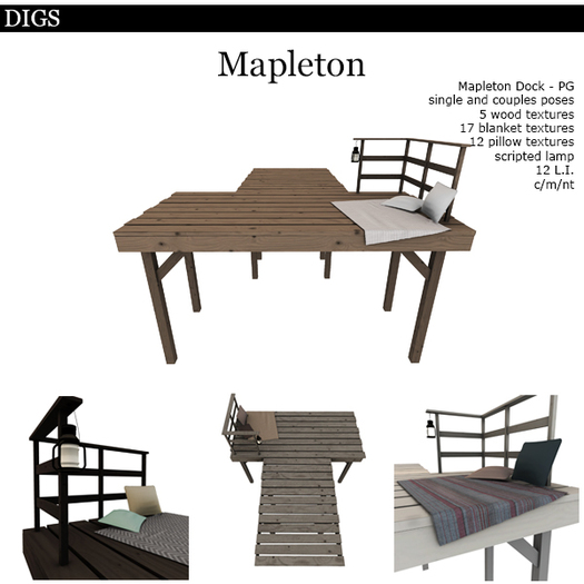 DIGS - Mapleton Dock - PG [MESH]