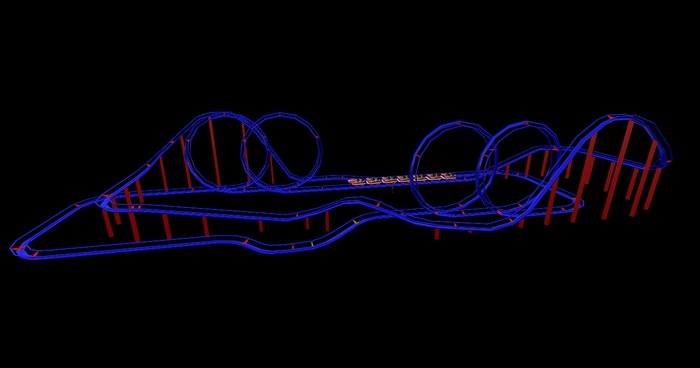 Roller Coaster Street 525 Prim