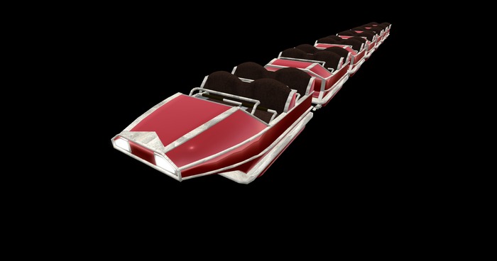 Roller Coster 26 Prim a Wagon 25 prim