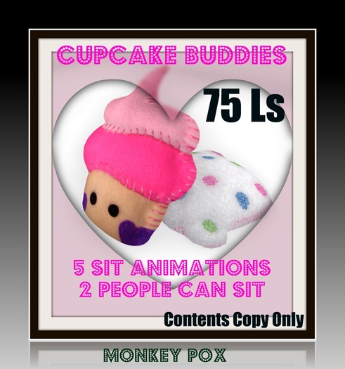 Monkey Pox Bag.. Cupcake Buddies #1