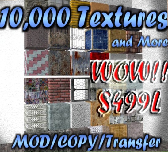 10000++TEXTURES BOXED FULL MOD