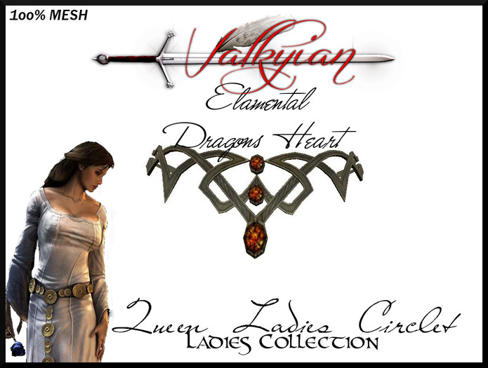 Second Life Marketplace - ~Valkyrian~ Dragons Heart "Fire "BOX