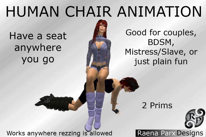 ANIMATION: "HUMAN CHAIR" (POSEBALLS) - *RPD*
