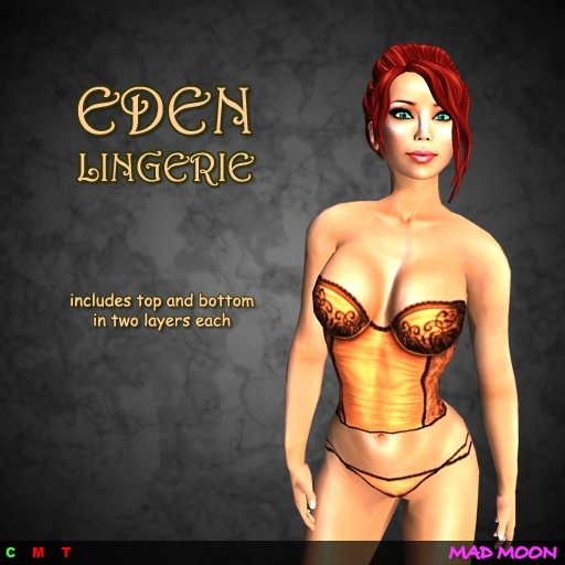 *MM* Eden Lingerie Tangerine Dream
