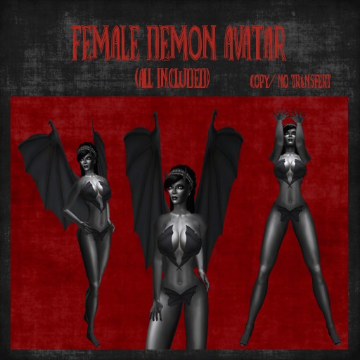 *ALT* Female Demon Avatar