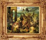 Eugene Delacroix - Entry of the Crusaders into Constantinople