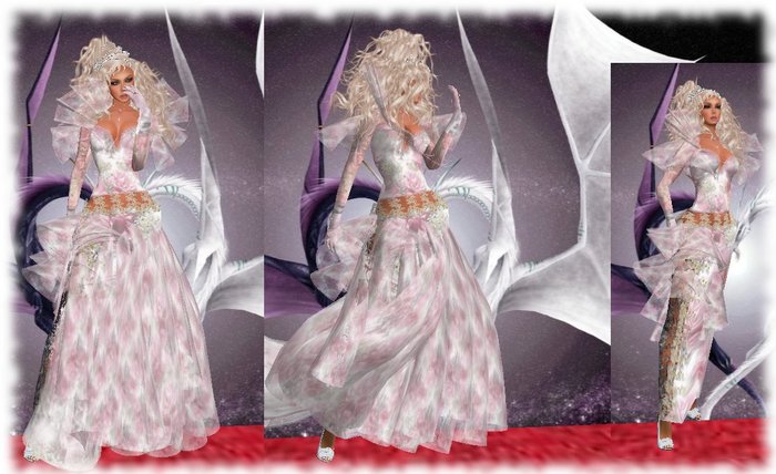 BOUQUET DE ROSES DRESS