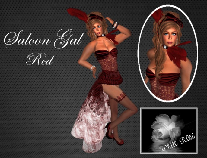 Saloon Gal RED