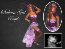 Saloon Gal PURPLE