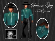 Saloon GUY TEALGREEN