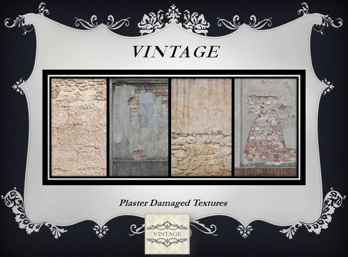 Vintage Plaster Damaged texture