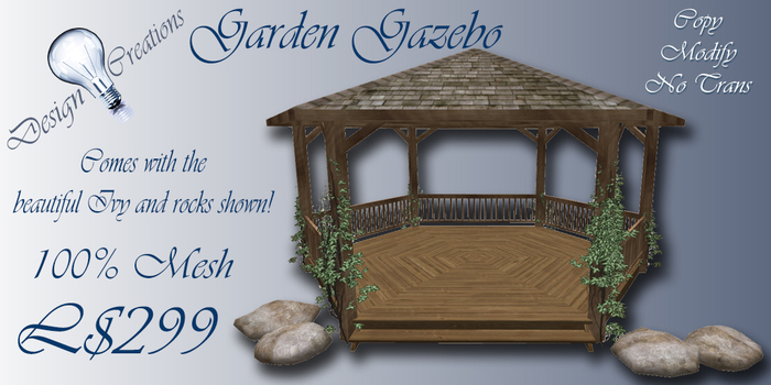 Mesh Garden Gazebo