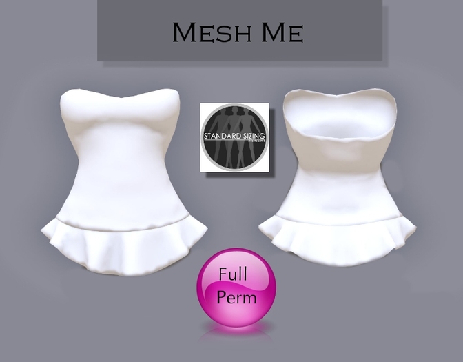 Mesh Me- Mesh Corset Full Perm
