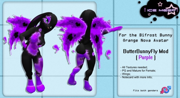 ! Ice Meep ! ~ ButterBunnyFly - Purple