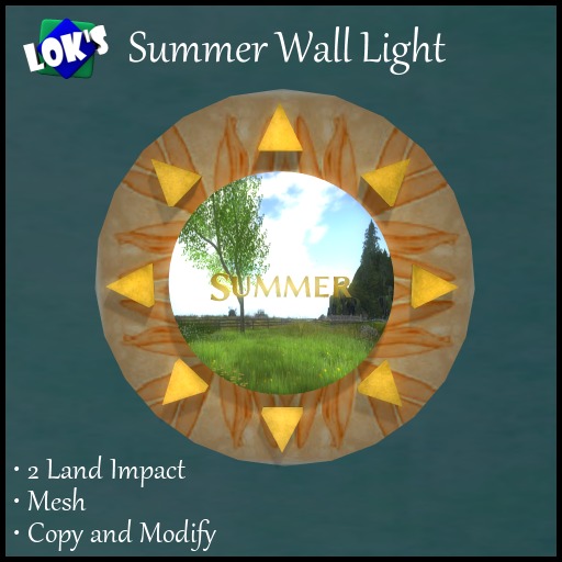 Lok's Summer Wall Light