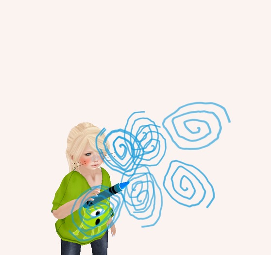 Naughty And Nice Crayon Scribble Typer