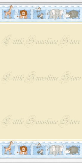 Wallpaper Animal Nature- Little Sunshine Store- Kids Decor