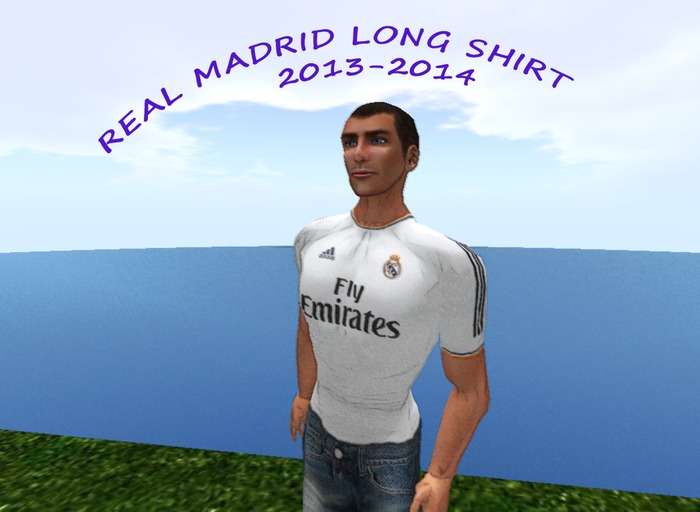 Real Madrid Long Shirt 2013-2014