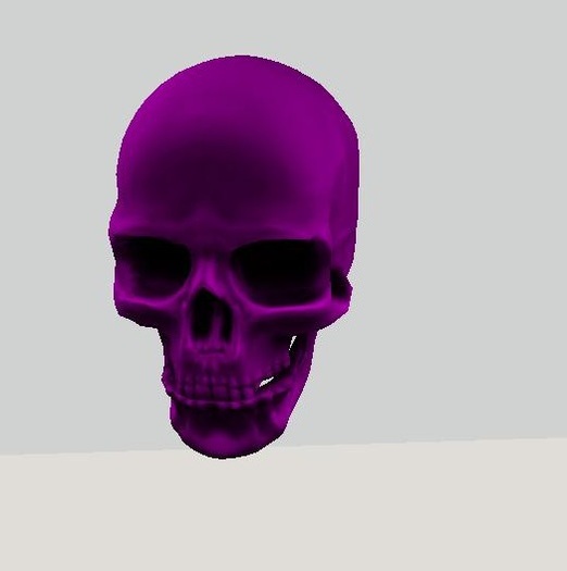 **JnP** Skull tipjar/purple
