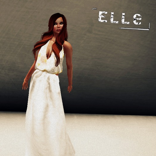 [Elle] Floral Top Maxi