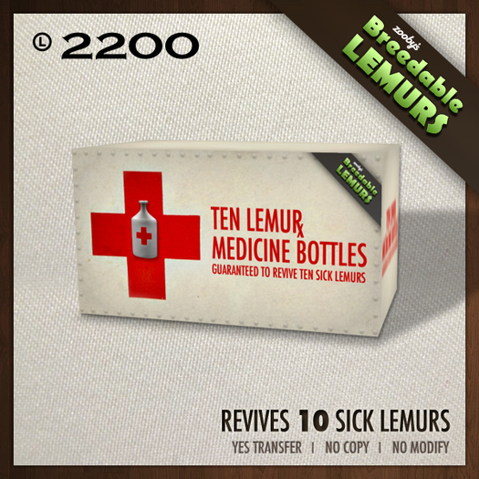 Zooby's - Medicine for 10 Lemurs