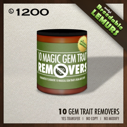 Zooby's - One Gem Trait Revealer