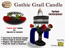 KK* Gothic Grail Centerpiece - Red