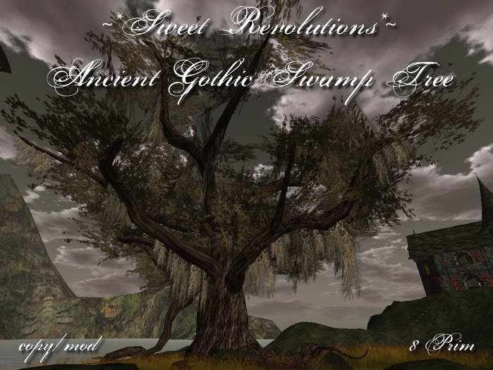 ~*SR*~ Ancient Gothic Swamp Tree c/m Box