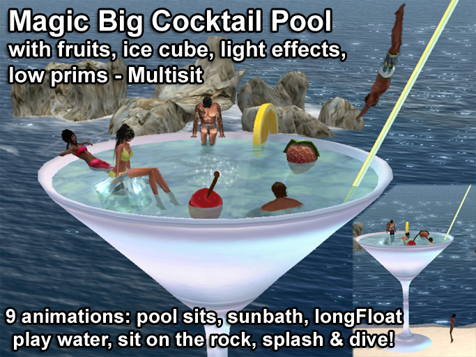 *SUPER PROMO* Big Magic Cocktail Pool Multisit