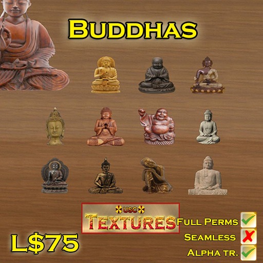 USC Textures - Buddhas