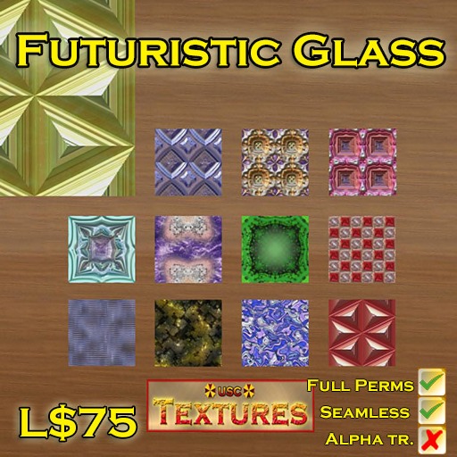 USC Textures - Futuristic Glass 