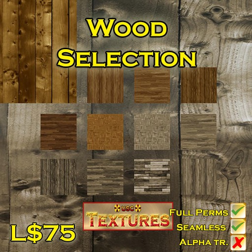 USC Textures - Wood Selection 