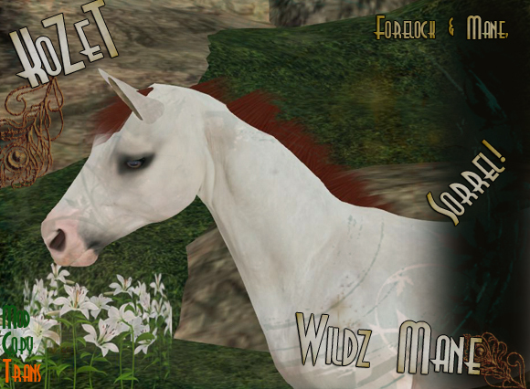 <K> Wildz Mane Set Sorrel