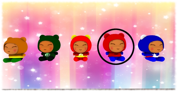 Spider Man Bear Doll Set