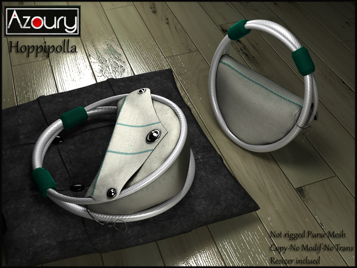AZOURY - Hoppipolla Purse Pine