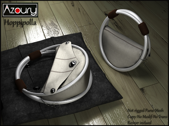AZOURY - Hoppipolla Purse Chocolate