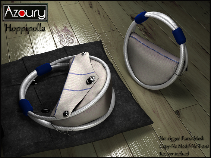 AZOURY - Hoppipolla Purse Ink