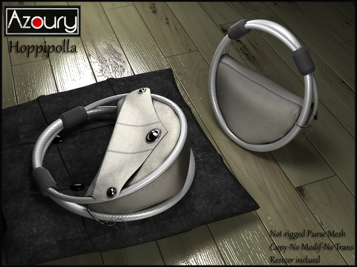 AZOURY - Hoppipolla Purse Grey