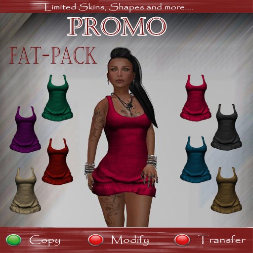 *PROMO* .::[> C.H.D <]::. [MESH] Shi_long_Tank_Top_Fat-Pack