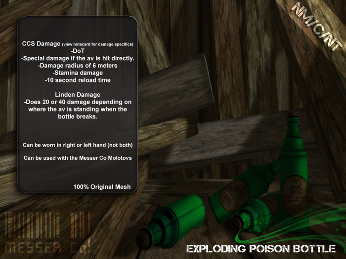[Messer Co.] Box o Poison Bottles v1.0