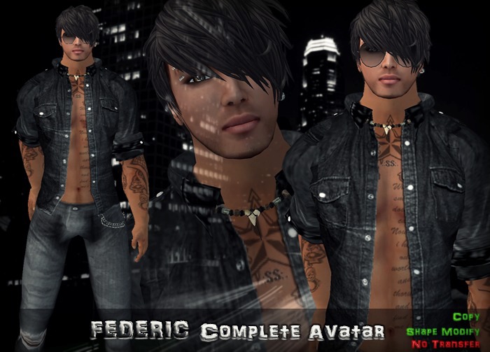 FEDERIC Complete avatar, Special edition! NEW!!